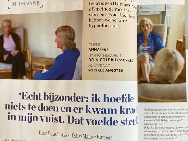 Hypnose in het nieuws